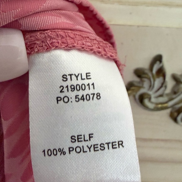 Pink Ruffle Tiered Midi Dress - Picture 4 of 4